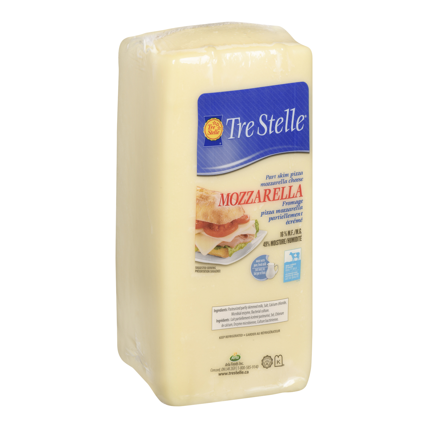 Mozzarella Cheese 2.5kg