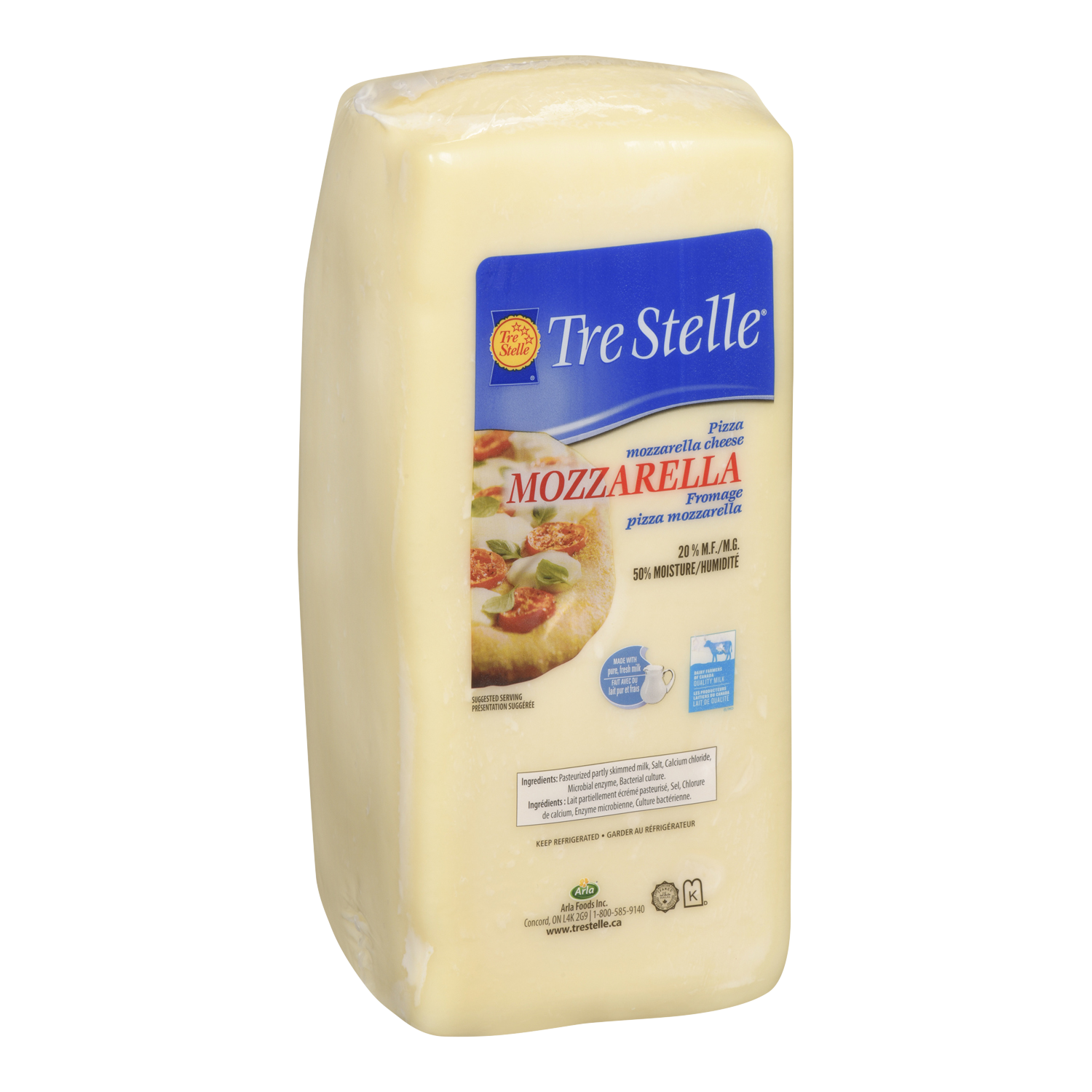 Pizza Mozzarella Cheese 2.5kg