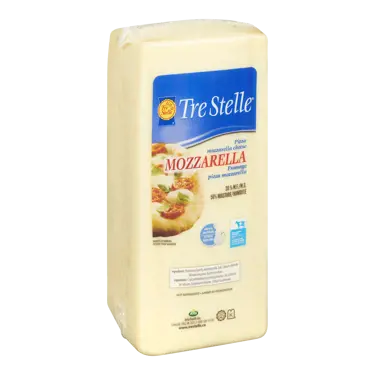 Mozzarella Cheese 20% 2.5 Kg