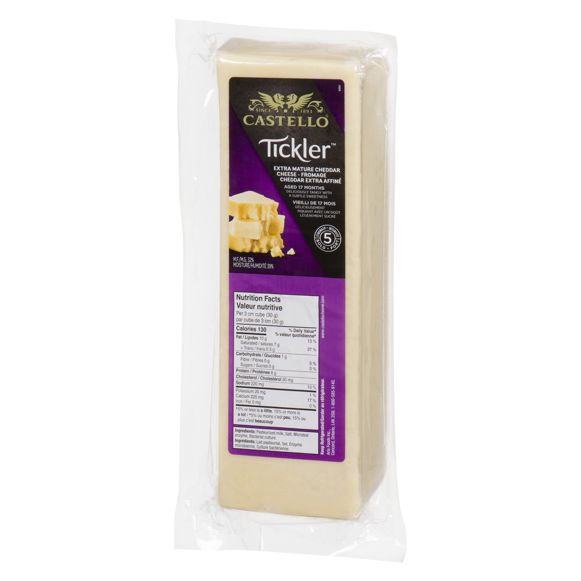 Fromage cheddar Tickler extra-affiné 2.5kg