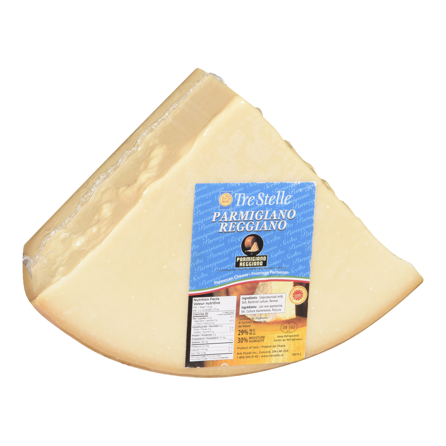 Fromage Parmigiano Reggiano Scelto en 1/8 de meule 4kg