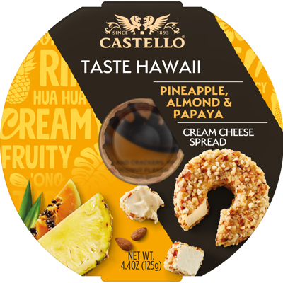 Castello® Pineapple, Almond & Papaya Cream Cheese