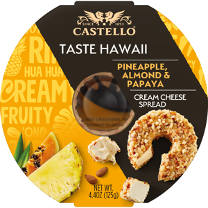 Castello® Queso crema Piña y Almendra