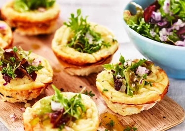 Ei muffins met cheddar
