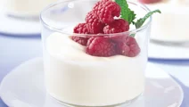 Vit chokladmousse