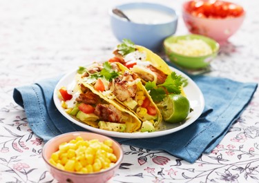 Hähnchen-Tacos  