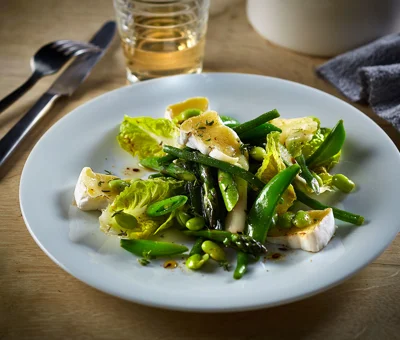 Summer Vegetables with Creamy White