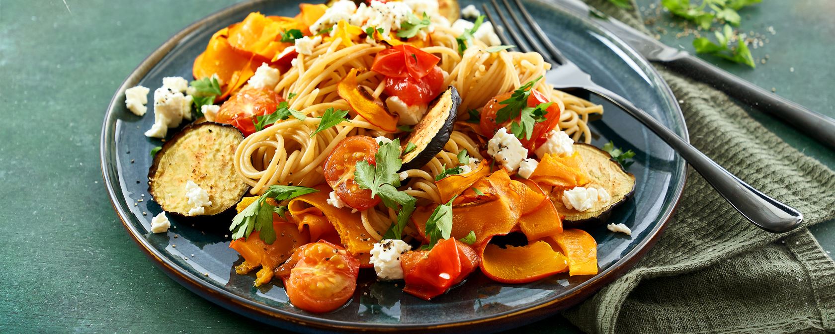 سباغيتي بالخضروات