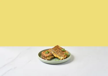 Lactose free kimchi toastie