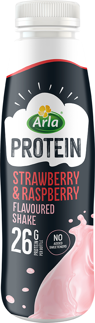 Arla Protein Strawberry & Raspberry Milk 482ml