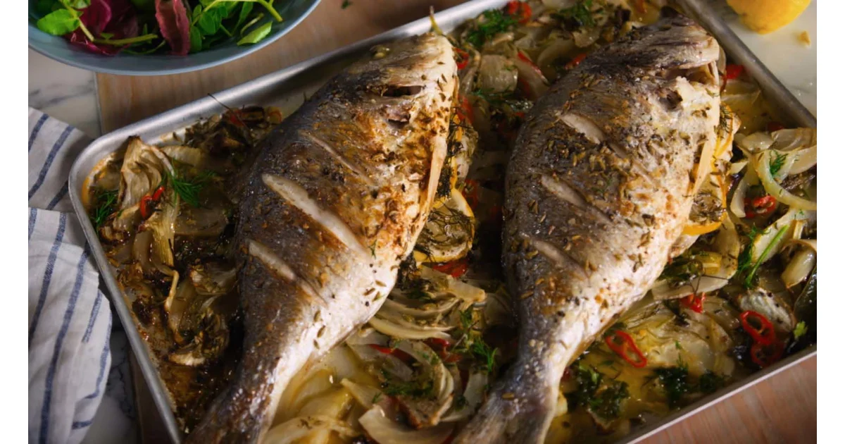 ROASTED SEA BREAM