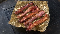 Air fryer bacon