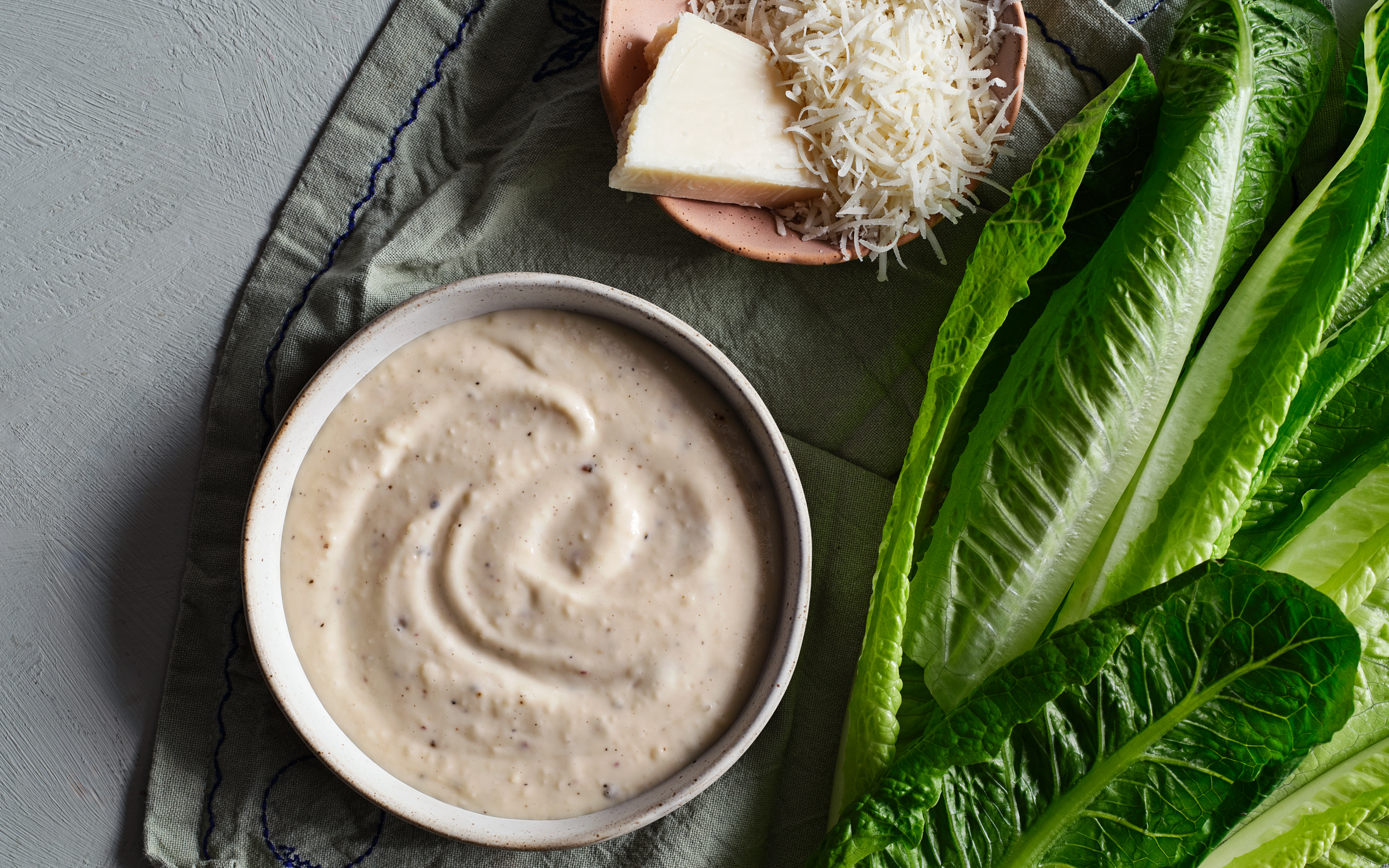Caesar salad dressing 