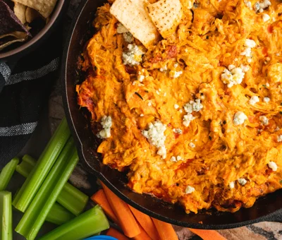 Buffalo Chicken Dip with Blue Cheese