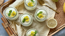 No-bake citroen cheesecake met skyr
