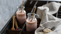 Smoothie με κόκκινα φρούτα