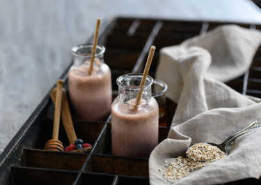 Smoothie με κόκκινα φρούτα