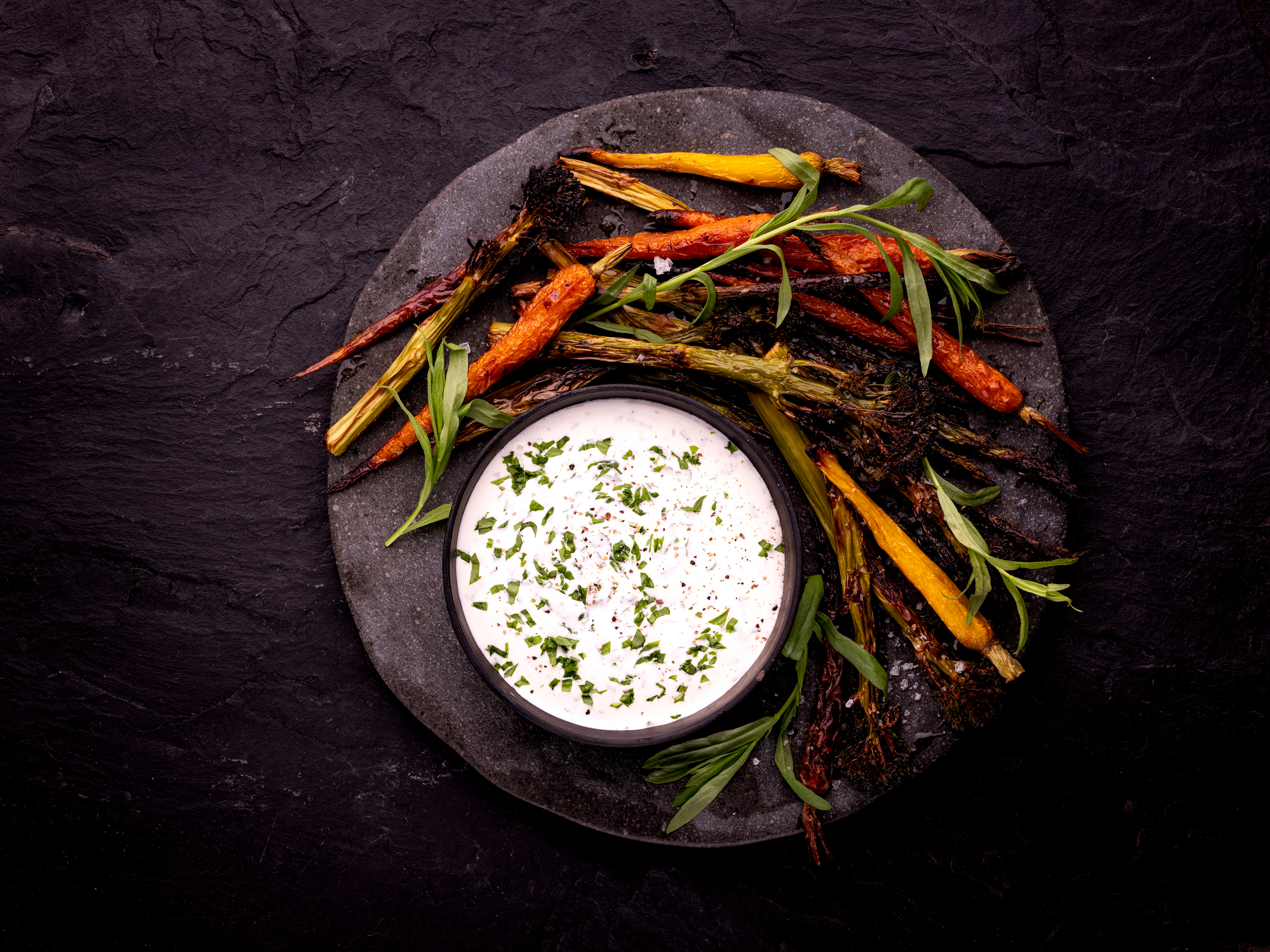 Skyr bearnaise dip