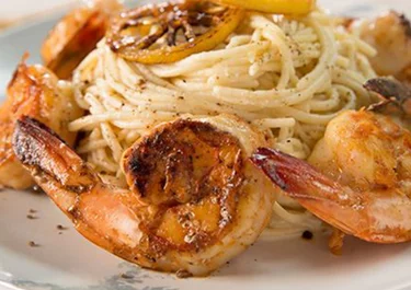 Prawn spaghetti