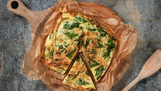 Frittata airfryerissä