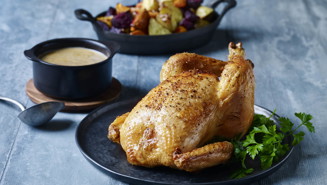 Helstegt kylling i ovn