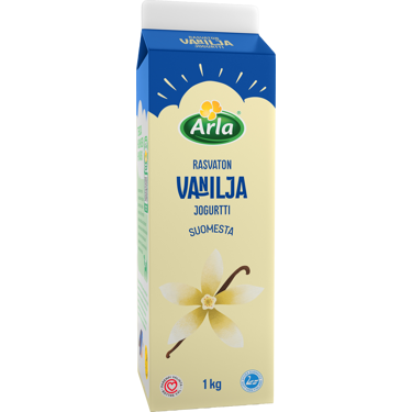 Arla rasvaton vaniljajogurtti 1kg