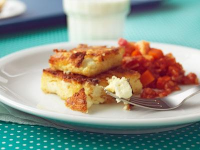 Ratatouille med ostpolenta