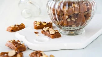 Kola med ingefära och hasselnötter