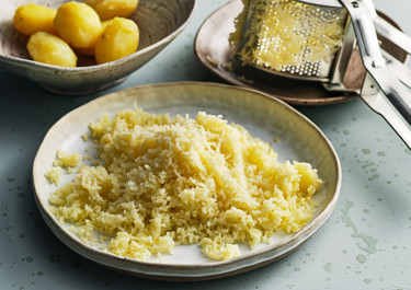Pressad potatis
