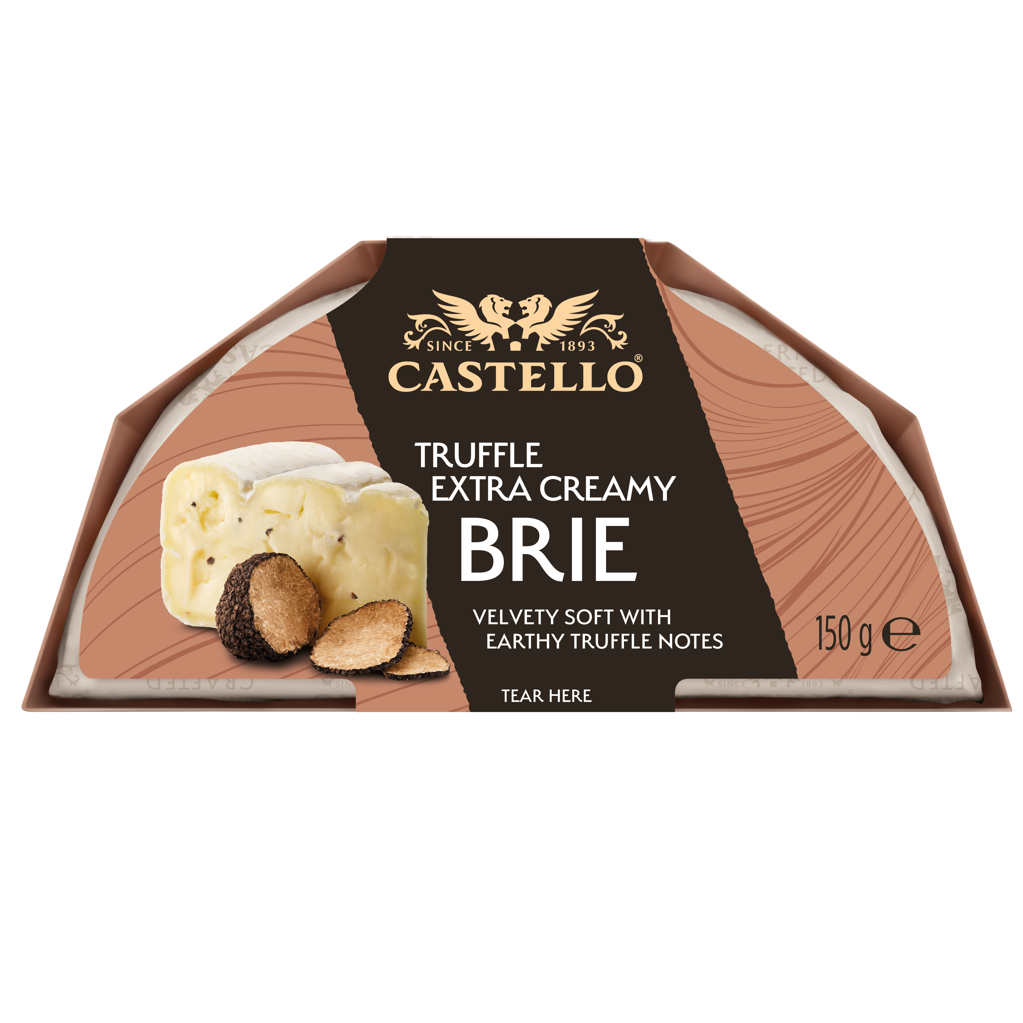 Castello® Extra Creamy Brie Cheese with Truffle