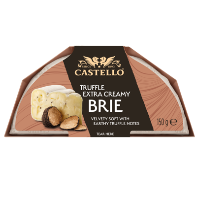 Castello® Extra Creamy Brie Cheese with Truffle