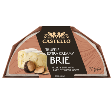 Castello® Extra Creamy Brie Cheese with Truffle