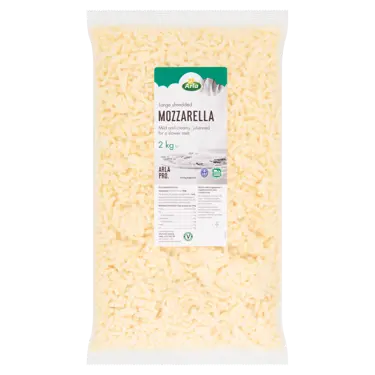 Arla Pro Large Shredded Mozzarella 2kg (Sticks)
