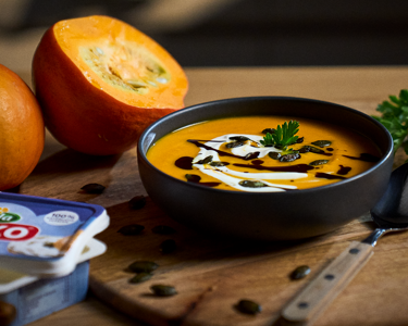 Kürbissuppe