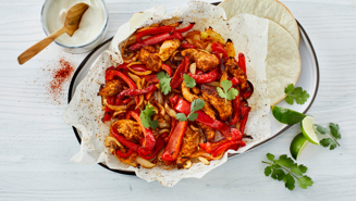 Fajitakset airfryerissä