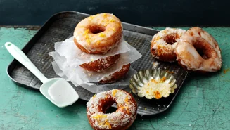 Munkar med vanilj och apelsin