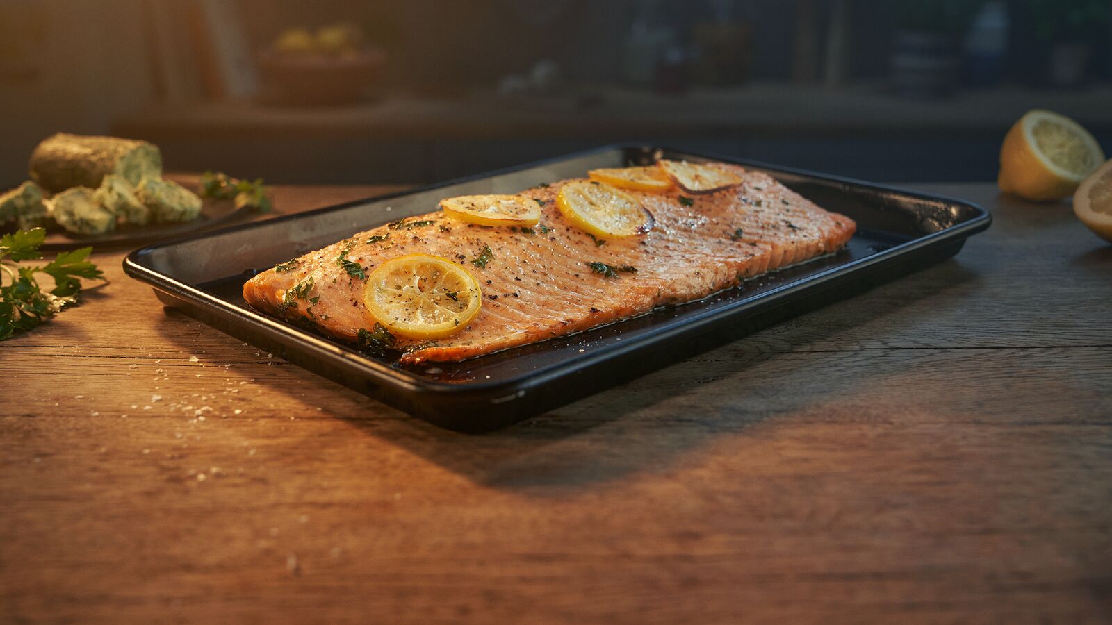Baked salmon recipe | Lurpak®