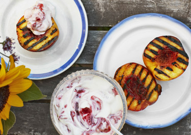 Grillede nektariner