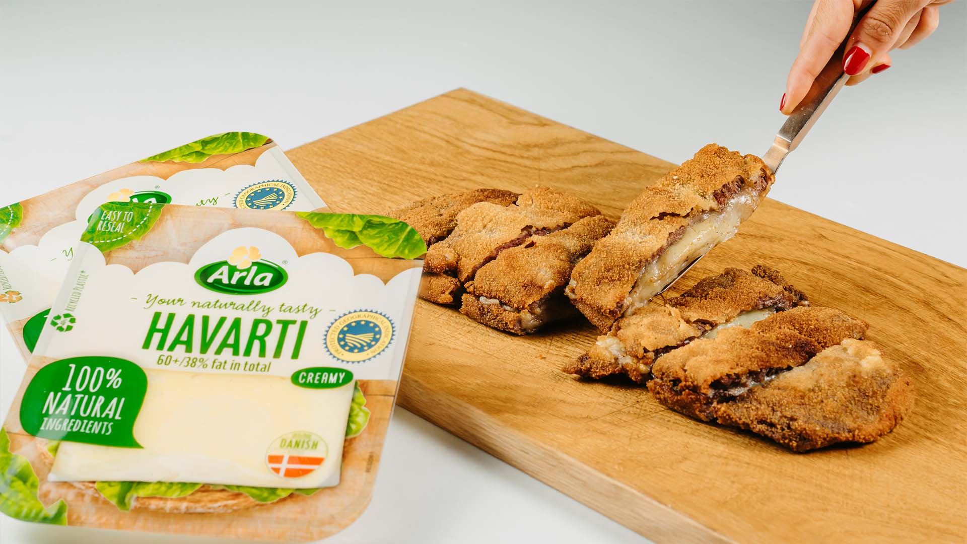 Cachopo con Havarti: la versión gourmet del clásico asturiano