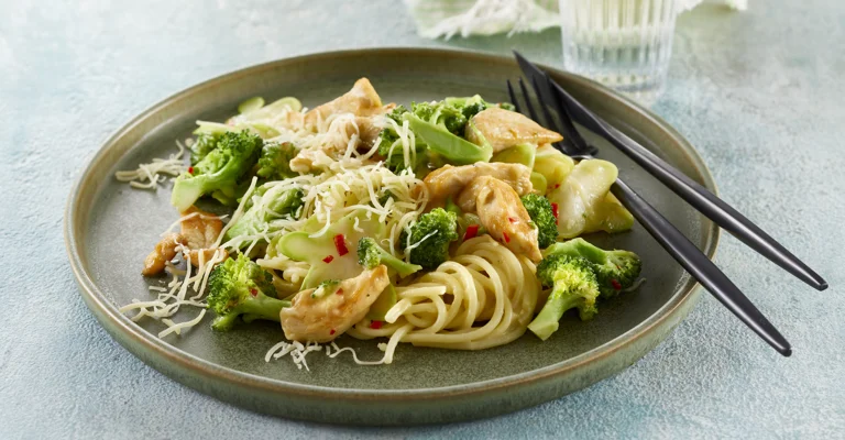 Chicken and Broccoli Pasta