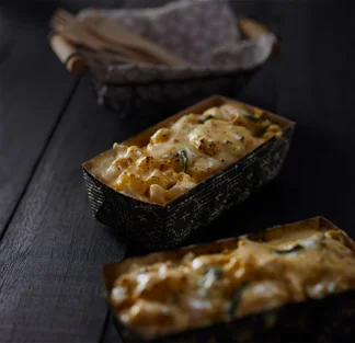 Salted Egg Mac & Cheese