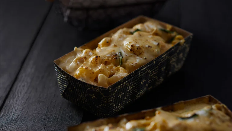 Salted Egg Mac & Cheese