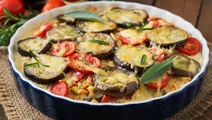 Potato Gratin with Aubergine