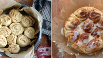 Kaneelbroodjes met roomkaasglazuur