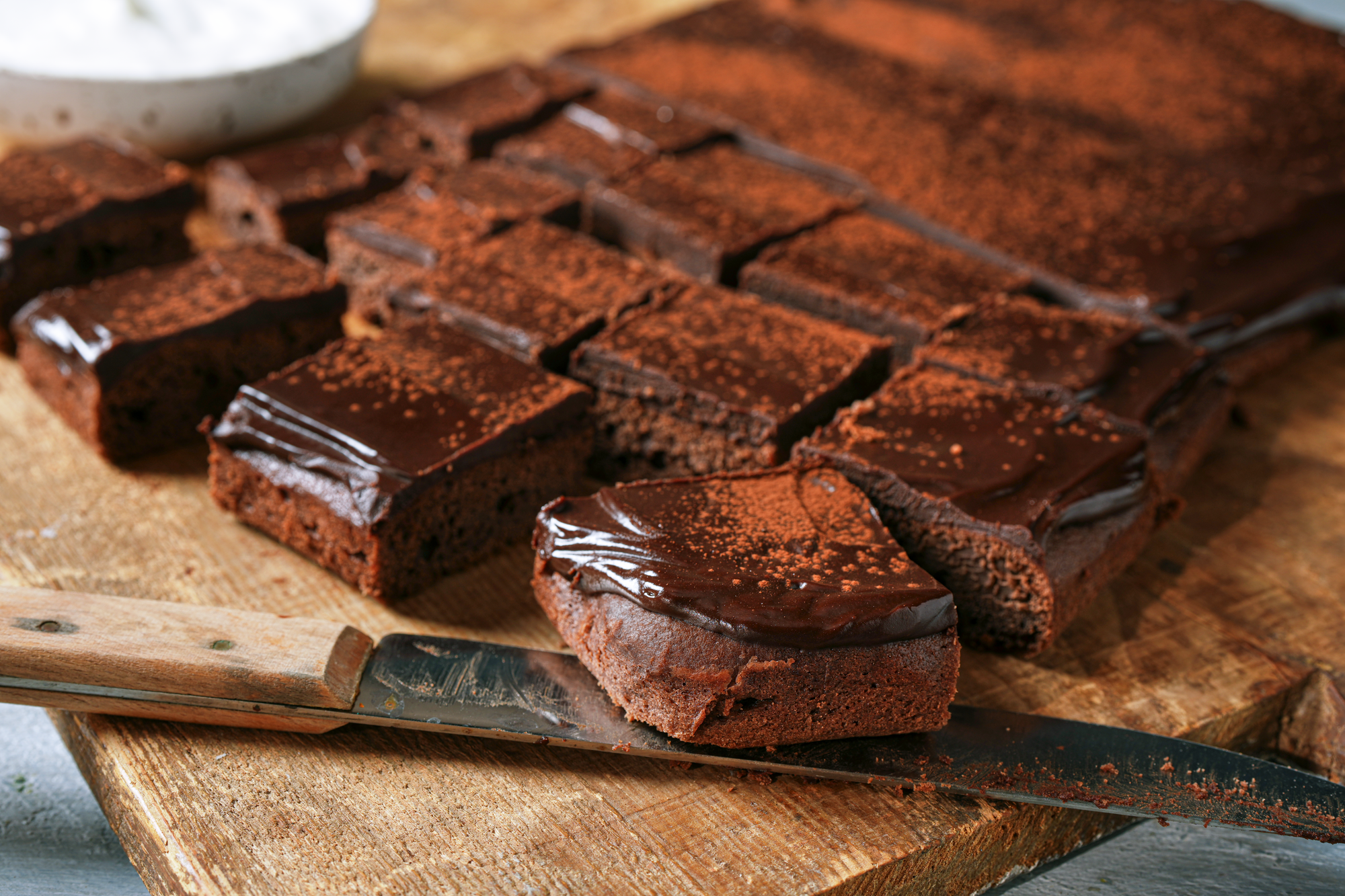 Chokladkaka i långpanna