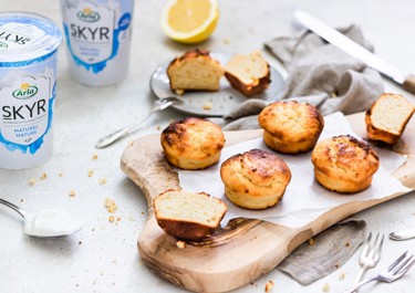 Ontbijtmuffins met Arla Skyr