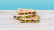 Black Bean and Avocado Smash Quesadillas