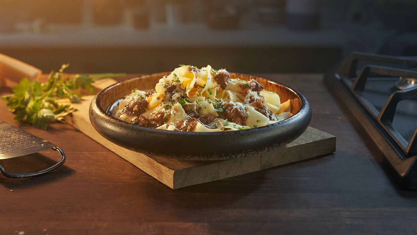 PAPPARDELLE AL RAGÚ | Lurpak®