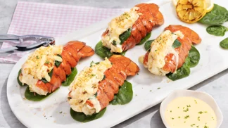 Homard thermidor au mascarpone