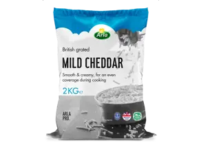 Arla Pro Mild Cheddar Cheese Grated 2kg